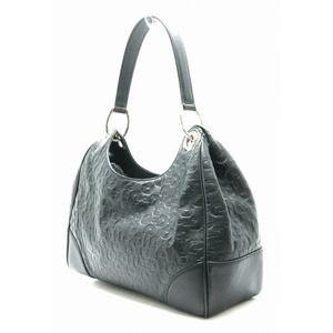 Gucci Handbag Black Horsebit Leather